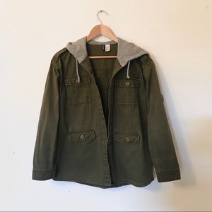 H&M - Hooded Denim Jacket